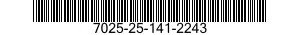 7025-25-141-2243 KEYBOARD,DATA ENTRY 7025251412243 251412243