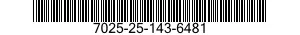 7025-25-143-6481 DISK DRIVE UNIT 7025251436481 251436481