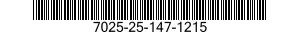 7025-25-147-1215 DISK DRIVE UNIT 7025251471215 251471215