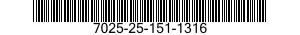 7025-25-151-1316 KEYBOARD,DATA ENTRY 7025251511316 251511316