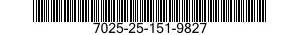 7025-25-151-9827 PRINTER,AUTOMATIC DATA PROCESSING 7025251519827 251519827