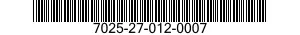 7025-27-012-0007 PRINTER,AUTOMATIC DATA PROCESSING 7025270120007 270120007