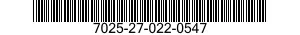 7025-27-022-0547 DISPLAY UNIT 7025270220547 270220547