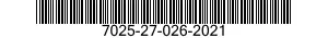 7025-27-026-2021 PRINT HEAD,AUTOMATIC DATA PROCESSING 7025270262021 270262021