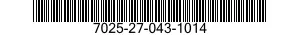 7025-27-043-1014 PRINTER STATION 7025270431014 270431014