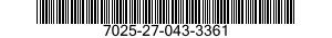 7025-27-043-3361 DISPLAY UNIT 7025270433361 270433361