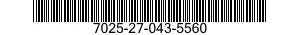 7025-27-043-5560 PRINTER,AUTOMATIC DATA PROCESSING 7025270435560 270435560