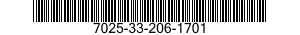 7025-33-206-1701 DATA ENTRY UNIT 7025332061701 332061701