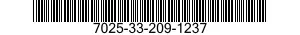 7025-33-209-1237 DISPLAY UNIT 7025332091237 332091237