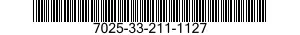 7025-33-211-1127 CONSOLE,INPUT-OUTPUT,DIGITAL COMPUTER 7025332111127 332111127