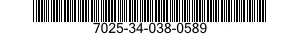 7025-34-038-0589 PRINTER SUBASSEMBLY 7025340380589 340380589