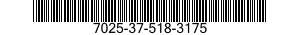 7025-37-518-3175 DISPLAY UNIT 7025375183175 375183175