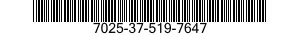 7025-37-519-7647 DISPLAY UNIT 7025375197647 375197647