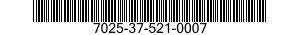 7025-37-521-0007 MEMORY UNIT,DATA STORAGE 7025375210007 375210007
