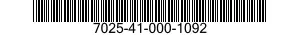 7025-41-000-1092 PLOTTER,GRAPHICS 7025410001092 410001092