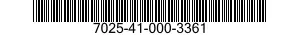 7025-41-000-3361 PRINTER,AUTOMATIC DATA PROCESSING 7025410003361 410003361