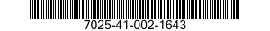 7025-41-002-1643 INTERFACE UNIT,AUTOMATIC DATA PROCESSING 7025410021643 410021643