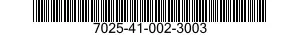 7025-41-002-3003 DATA STATION 7025410023003 410023003