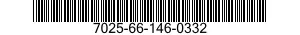 7025-66-146-0332 OPTICAL READER,DATA ENTRY 7025661460332 661460332