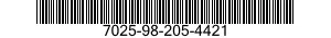 7025-98-205-4421 MEMORY CARD,PERSONAL COMPUTER 7025982054421 982054421