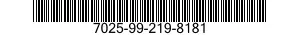 7025-99-219-8181 MEMORY UNIT,DATA STORAGE 7025992198181 992198181