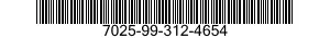 7025-99-312-4654 CONSOLE,INPUT-OUTPUT,DIGITAL COMPUTER 7025993124654 993124654