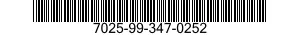 7025-99-347-0252 PRINTER,AUTOMATIC DATA PROCESSING 7025993470252 993470252