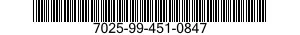 7025-99-451-0847 MICROPROCESSOR 7025994510847 994510847