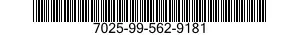 7025-99-562-9181 TERMINAL,DATA PROCESSING 7025995629181 995629181