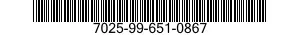 7025-99-651-0867  7025996510867 996510867