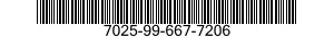 7025-99-667-7206 DISK DRIVE UNIT 7025996677206 996677206