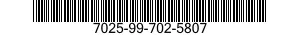 7025-99-702-5807 DISPLAY UNIT 7025997025807 997025807