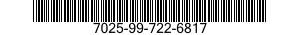 7025-99-722-6817 BRACKET,ANGLE 7025997226817 997226817