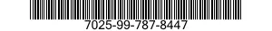 7025-99-787-8447 CARD 7025997878447 997878447