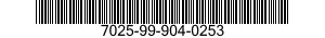 7025-99-904-0253 PRINTER,AUTOMATIC DATA PROCESSING 7025999040253 999040253