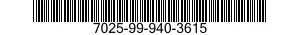 7025-99-940-3615 DISK DRIVE UNIT 7025999403615 999403615