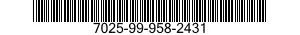 7025-99-958-2431 DISPLAY 7025999582431 999582431