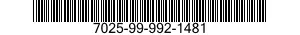 7025-99-992-1481 DISK DRIVE UNIT 7025999921481 999921481