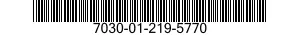7030-01-219-5770 BASIC 3.0 SOFTWARE 7030012195770 012195770