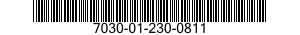 7030-01-230-0811 DISK PROGRAM,AUTOMATIC DATA PROCESSING 7030012300811 012300811
