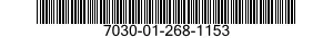 7030-01-268-1153  7030012681153 012681153
