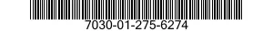 7030-01-275-6274 TAPE PROGRAM,AUTOMATIC DATA PROCESSING 7030012756274 012756274