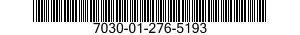 7030-01-276-5193 TAPE,PUNCHED PROGRAM 7030012765193 012765193
