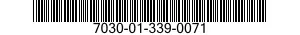 7030-01-339-0071 DISK PROGRAM,AUTOMATIC DATA PROCESSING 7030013390071 013390071