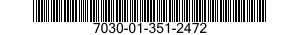 7030-01-351-2472 DISK PROGRAM,AUTOMATIC DATA PROCESSING 7030013512472 013512472