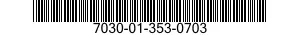 7030-01-353-0703 DISK PROGRAM,AUTOMATIC DATA PROCESSING 7030013530703 013530703