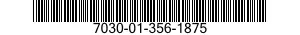 7030-01-356-1875 DISK PROGRAM,AUTOMATIC DATA PROCESSING 7030013561875 013561875