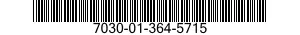 7030-01-364-5715 TAPE PROGRAM,AUTOMATIC DATA PRO 7030013645715 013645715