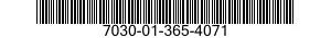 7030-01-365-4071 DISK PROGRAM,AUTOMATIC DATA PROCESSING 7030013654071 013654071