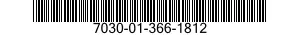 7030-01-366-1812 DISK PROGRAM,AUTOMATIC DATA PROCESSING 7030013661812 013661812
